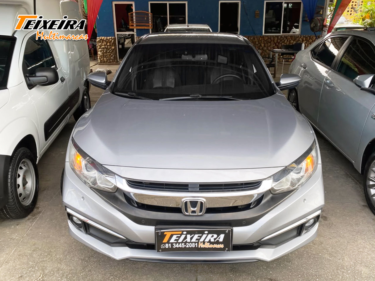 Honda Civic Sedan EXL 2.0 16V 2020 disponível na Teixeira Multimarcas