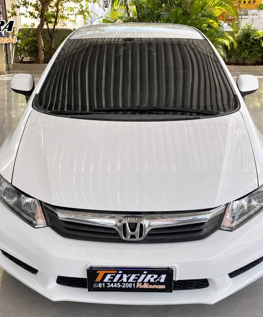Honda Civic Sedan LXS 2014 recém-chegado na Teixeira Multimarcas
